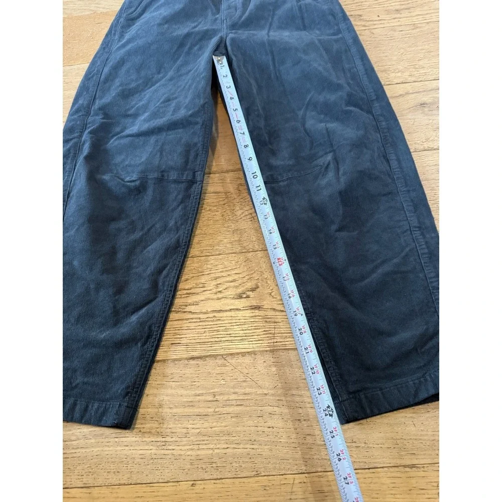 American Eagle Outfitters Corduroy Wide Leg Barrel Pants Stretch Size‎ 2 (1001)